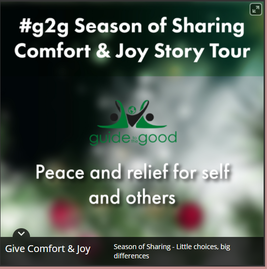 Give Comfort and Joy Story Tour